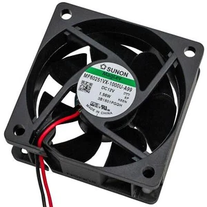 Lüfter 12V DC 1,56W 60x60x25mm 45,9m³/h 5200U/Min 45,9m³/h Sunon MF60251VX1000UA - Bild 1 von 4