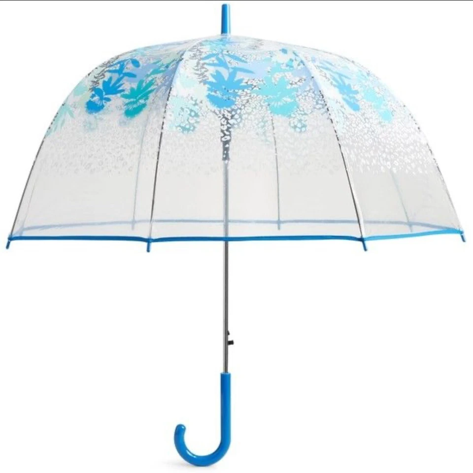 2 Womens Ladies Vera Bradley Bubble Rain Umbrella Camofloral Cheetah