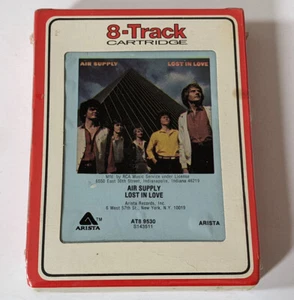 AIR SUPPLY Lost In Love SEALED 8-Track Tape AT8 9530 Arista YACHT ROCK - Picture 1 of 4
