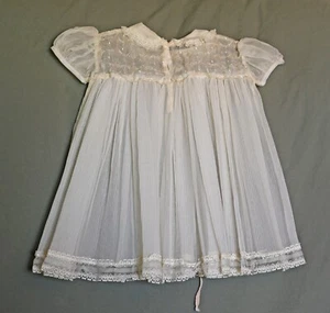 Vintage 1955 Baby Dress, 16" long - Picture 1 of 2