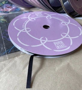 Ribbon Black 1/4" x 100 Yards Roll Grosgrain Crafts Trim Gift Wrap - Picture 1 of 2