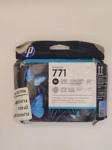 HP 771 Schwarz und Hellgrau DesignJet Tintenpatrone - Druckkopf Original - Bild 1 von 2