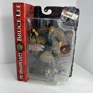 2001 Art Asylum "The Dragon Lives" Bruce Lee Hong Kong Dragon Action Figure - Picture 1 of 7
