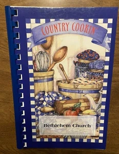 Country Cookin Cookbook Bethlehem Church Winston-Salem North Carolina NC D4 - Picture 1 of 10