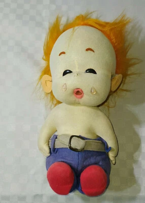 PUPAZZO PELUCHE BAMBOLA CHE PIANGE PANNOLENCI VINTAGE 27-28 CM GIOCATTOLI DOLL - Immagine 1 di 4