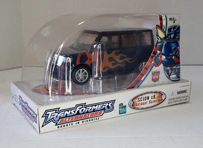 Skids Vintage 2005 Hasbro Transformers Alternators # 17 Scion XB MISB - Image 1 of 4