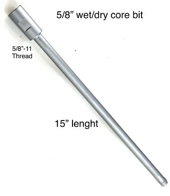 PRO RIGHT INDUSTRY 5/8" Wet Diamond Core Bit for Wire Mash & Light Reinforced Concrete 5/8"-11
