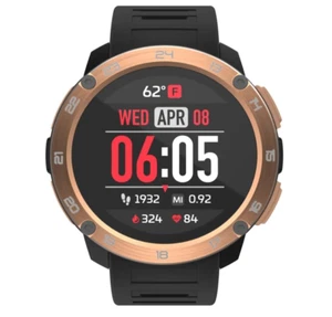 Montre connectée iTOUCH EXPLORER 3 OR ROSE ET BRACELET SILICONE NOIR 42,7 MM NEUVE DANS SA BOÎTE - Photo 1 sur 9