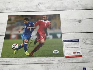 Foto firmada de Sebastian Giovinco Italia Italia 8x10 PSA/ADN Autenticidad autografiada d - Imagen 1 de 1