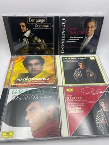 PLACIDO DOMINGO - 6CD Bundle (Opera Arias, Sempre Belcanto, Nabucco, Greatest... - Picture 1 of 7
