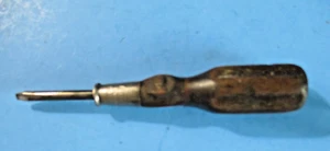vintage Stanley Hurwood 5-5/8" USA slotted screwdriver - Foto 1 di 7
