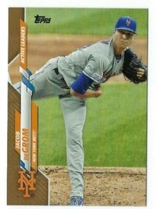 Jacob deGrom AL 2020 Topps Update Series #U-92 Gold Parallel #'ed /2020 Mets - Picture 1 of 1