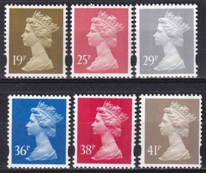 Gran Bretaña 1993 Yvert #1709/14 básico Isabel II MNH-VF - Imagen 1 de 1