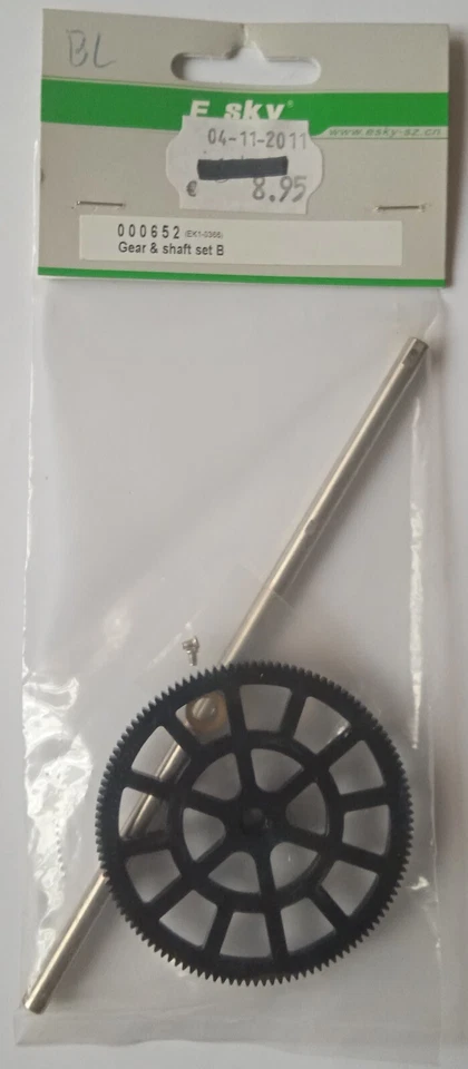 Sky EK1-0366 000652 Gear & Shaft Set B ESKY E-Sky RC Heli Modell Parts Nos - Bild 1 von 1
