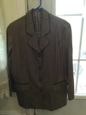 women brown 2 pieces jacket & skirts suite size M  - Image 1 of 2