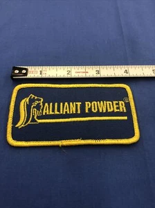 Alliant Powder Blue And Gold Patch New - Picture 1 of 2