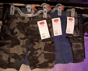New WRANGLER boys shorts SZ 8 THREE PAIRS W/tags!! - Picture 1 of 3