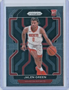 JALEN GREEN *TARJETA DE NOVATO* (RC) 2021-22 Panini Prizm #306 - Imagen 1 de 2