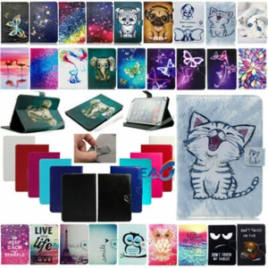 Universal Folding Folio Leather Case Cover For Laser 7/10 Inch Android Tablet AU - Picture 1 of 45