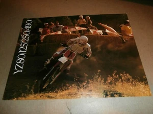 Brochure vendita moto originale Yamaha 1987 YZ80 YZ 125 250 490 - Foto 1 di 7