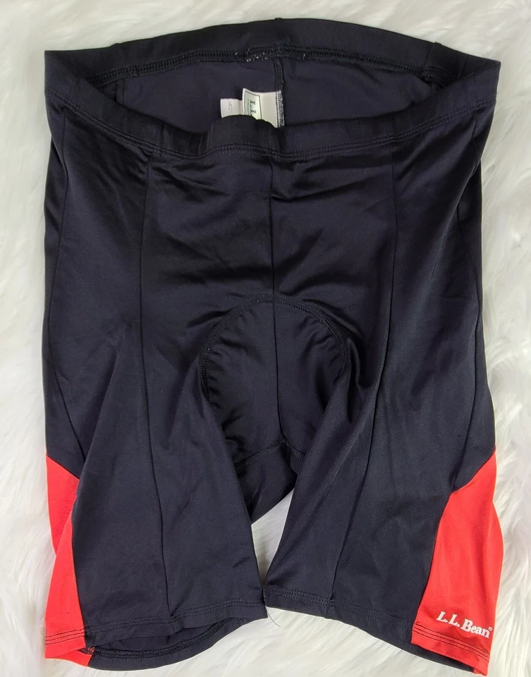 Vintage LL Bean "LightPadded" Cycling Shorts Nylon Spandex Mens SZ(M) - Image 1 of 4