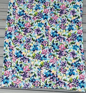 Vera Bradley Fleece Reisedecke wandelbar 45" x 60" Marian Floral Neu mit Etikett - Bild 1 von 5
