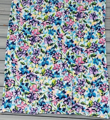 Vera Bradley Fleece Travel Blanket Convertible 45" x 60" Marian Floral NWT - Image 1 of 4