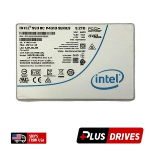 Intel 3x DWPD 3x Write Per Day Endurance 3.2 TB NVME U.2 PCIE 3.1 SSD drive - Afbeelding 1 van 9