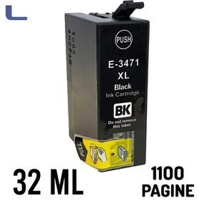 epson compatibile wf3725 3720 black xl t3471 - Foto 1 di 1