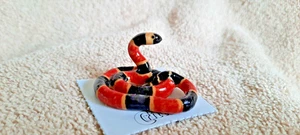 LITTLE CRITTERZ Coral Snake "Rhyme" Miniature Figurine New FREE SHIPPING LC951 - Picture 1 of 8