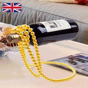 Pearl Necklace Wine Rack Creative Wine Rack Modern Wine Bottle Holder for Home - Picture 1 of 17