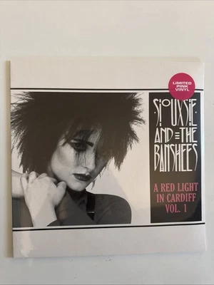 NEW+SEALED LP! SIOUXSIE AND THE BANSHEES * A RED LIGHT IN CARDIFF VOL.1 *PINK!!! - Image 1 of 4