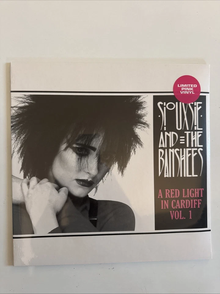 NEW+SEALED LP! SIOUXSIE AND THE BANSHEES * A RED LIGHT IN CARDIFF VOL.1 *PINK!!! - Image 1 of 4