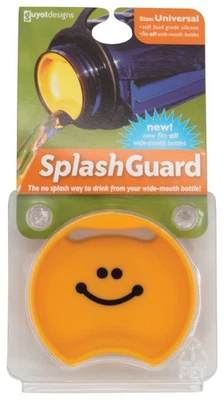 Smiley Universal Splashguard: Keep Your Bottles Leak-Free with Style! - Image 1 of 2