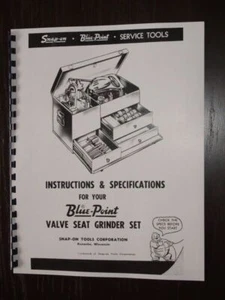Skill / Snap On Valve Seat Grinder Manual - Picture 1 of 1