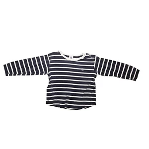 Petit Bateau Azul Blanco Camisa Anular Talla 18m 80 Manga Larga - Imagen 1 de 3