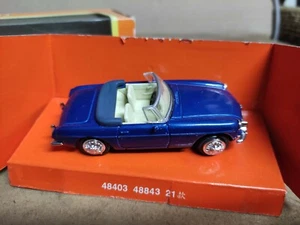 MG 1:43 MGB Cabriolet Serie 1967 IMBALLO ORIGINALE - Foto 1 di 4