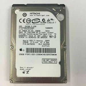 Hitachi HTS545025B9S 240GB SATA 3.0Gb/s 5400 RPM 2.5" 7mm HDD Hard Drive - Picture 1 of 3