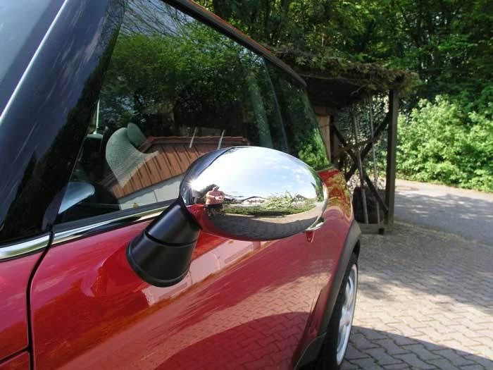 Carena calotte specchietti cromate per MINI ONE COOPER D S R50 R53 R52 Cabrio - Immagine 1 di 4