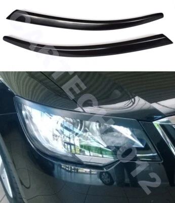 Se adapta a Skoda SUPERB 2013+ faros cejas, plástico ABS, AJUSTE - Imagen 1 de 2