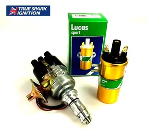 New 45D Electronic Ignition Distributor for MGA MGB 1955-1980 With Sport Coil - Picture 1 of 3