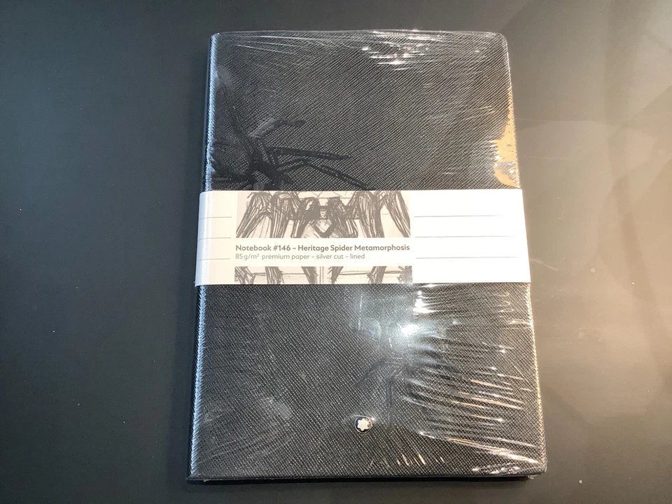 Montblanc Fine Stationery Notizbuch #146 Heritage Rouge & Noir Spider /Id 117868