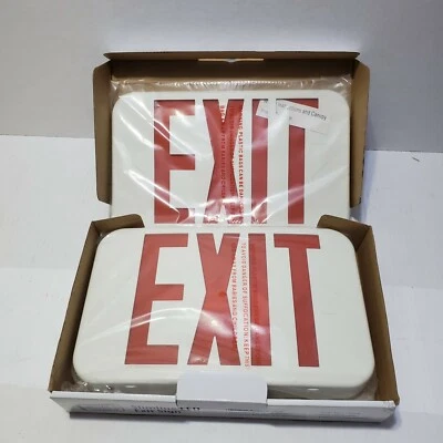 Slimline Exit Sign, Red LED, 12"x7"  - Image 1 of 4
