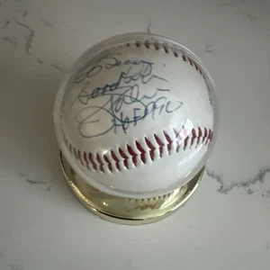 JIM PALMER SIGNED BASEBALL AUTOGRAPHED BALTIMORE ORIOLES 1980s Vintage - Picture 1 of 4