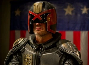 New Judge Dredd Movie Wall Art Poster OR  Canvas Size A4 to A1 - Picture 1 of 2