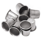 10PCS Thimbles Multi Size Finger Protector Sewing Quiting Handmade Craft Tool