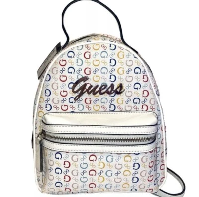 Nuevo Guess Mochila Bolso Cartera Bolso Nuevo con Etiquetas Para Mujer’s Rainbow Graffiti CC754429 Foto 1 de 4
