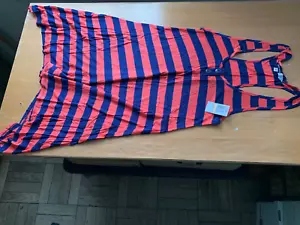 Prachtvolles Strandkleid Neu mit Etikett Koralle und Marine S - Bild 1 von 10