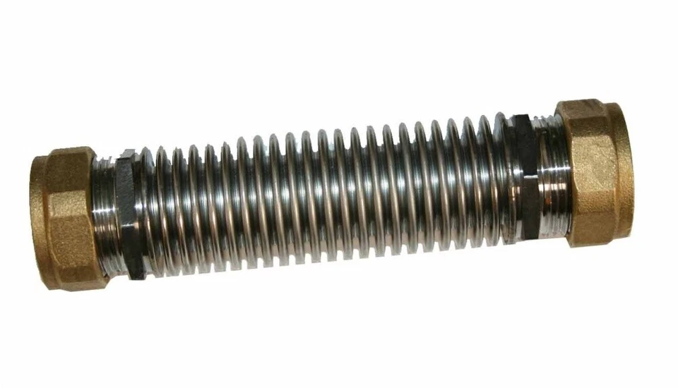 Kompensator Kollektorkopplung Kollektorverbinder 22x22mm Klemmringverschraubung  - Bild 1 von 3