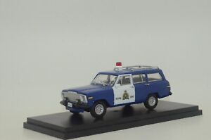 Rare !! Jeep Wagoneer Canada Police Custom Made 1/43